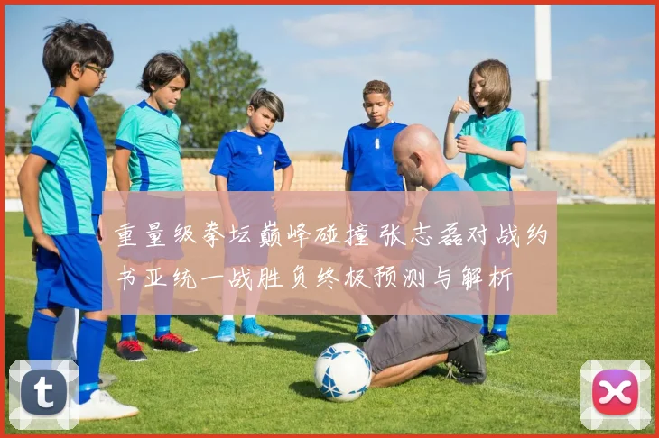 重量级拳坛巅峰碰撞 张志磊对战约书亚统一战胜负终极预测与解析
